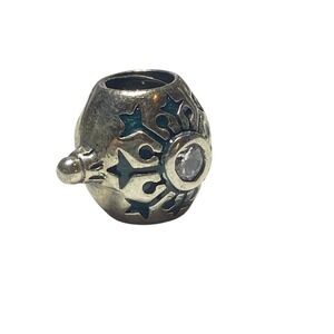 Chamilia 2009 Limited Edition Charm Snowflake Christmas Sterling Silver 925